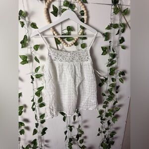 American Eagle Outfitters White Camisole Top